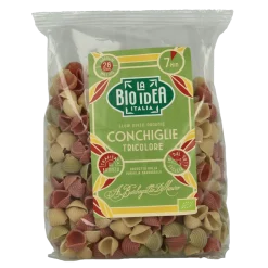 New Bioidea Grote schelp tricolore bio