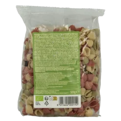 New Bioidea Grote schelp tricolore bio