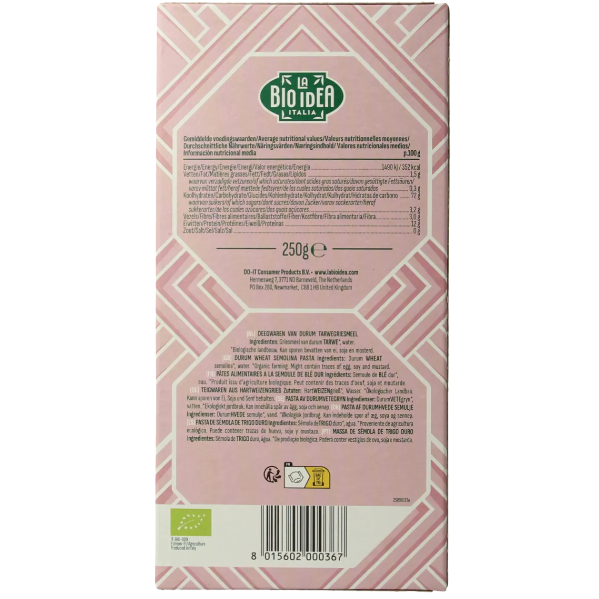 Hot Bioidea Lasagne wit bio
