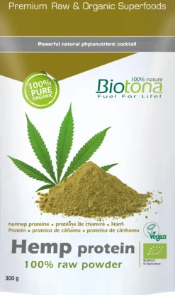 Hot Biotona Hemp raw protein powder bio