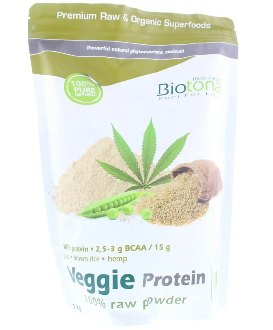 Biotona Veggie protein raw bio