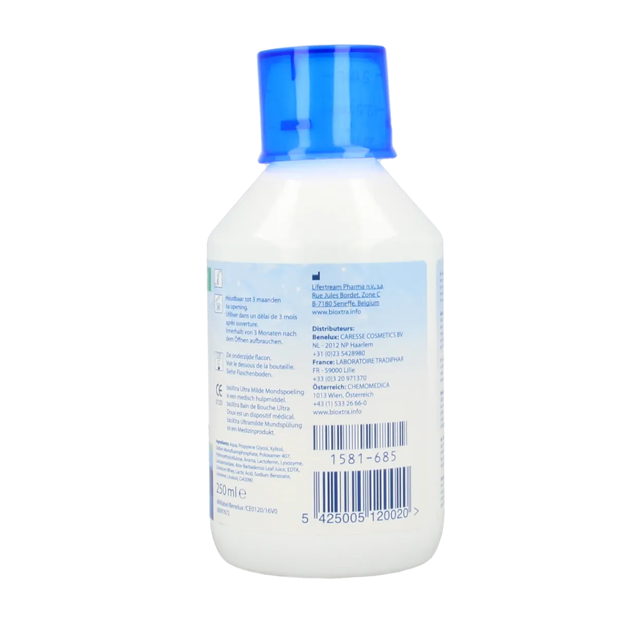Bioxtra Mondwater zonder alcohol voor droge mond
