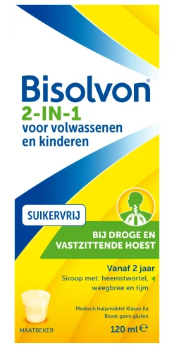 Hot Bisolvon Drank 2-in-1 suikervrij