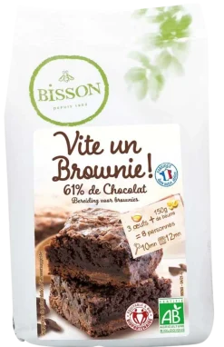 Bisson Bakmix voor brownies bio
