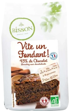 New Bisson Bakmix voor chocoladecake bio