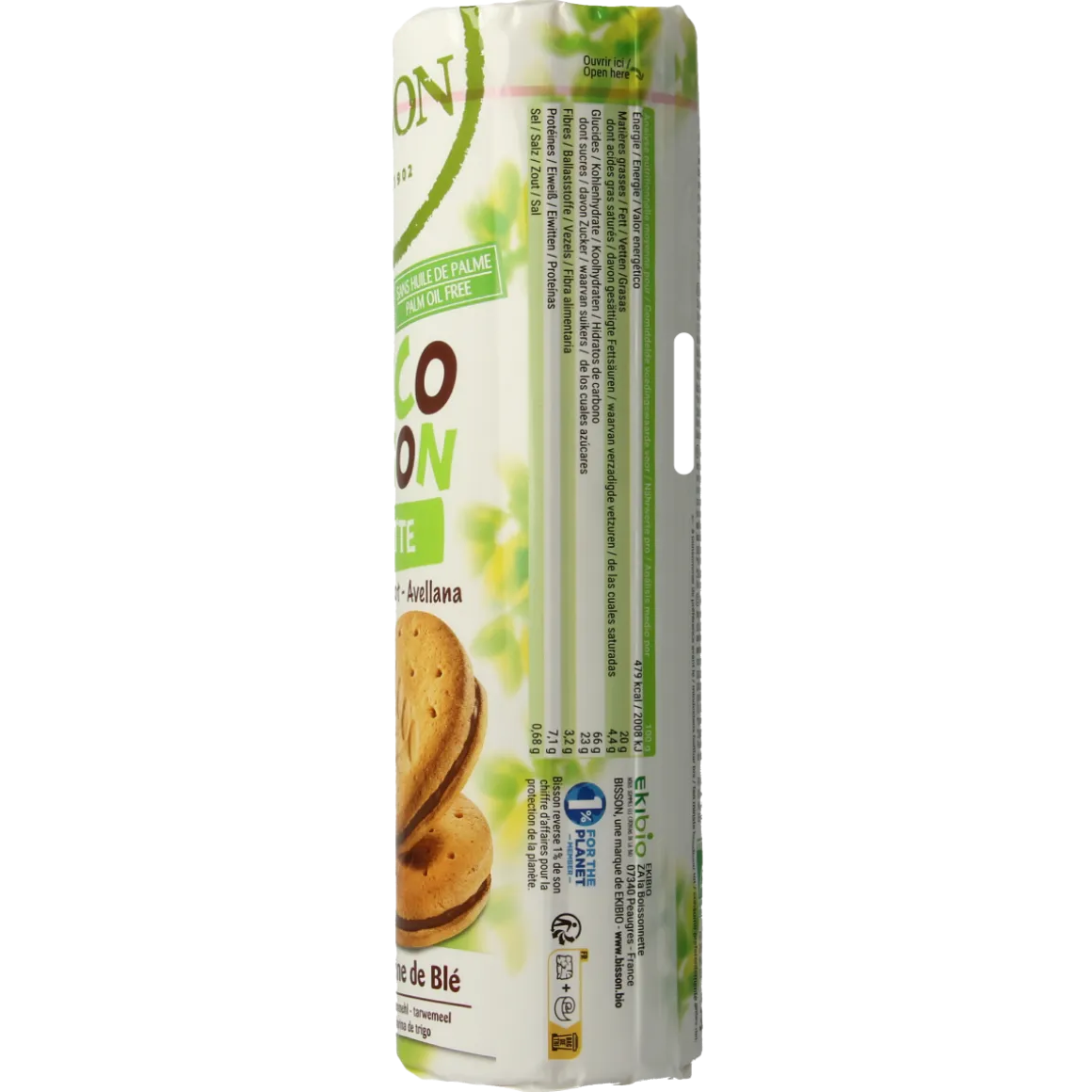 Bisson Choco Bisson hazelnoot bio