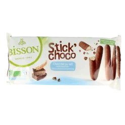 Best Bisson Stick choco melkchocolade bio