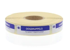 Blockland Strooketiket oogdruppel na openen 1 maanden 70 x 1