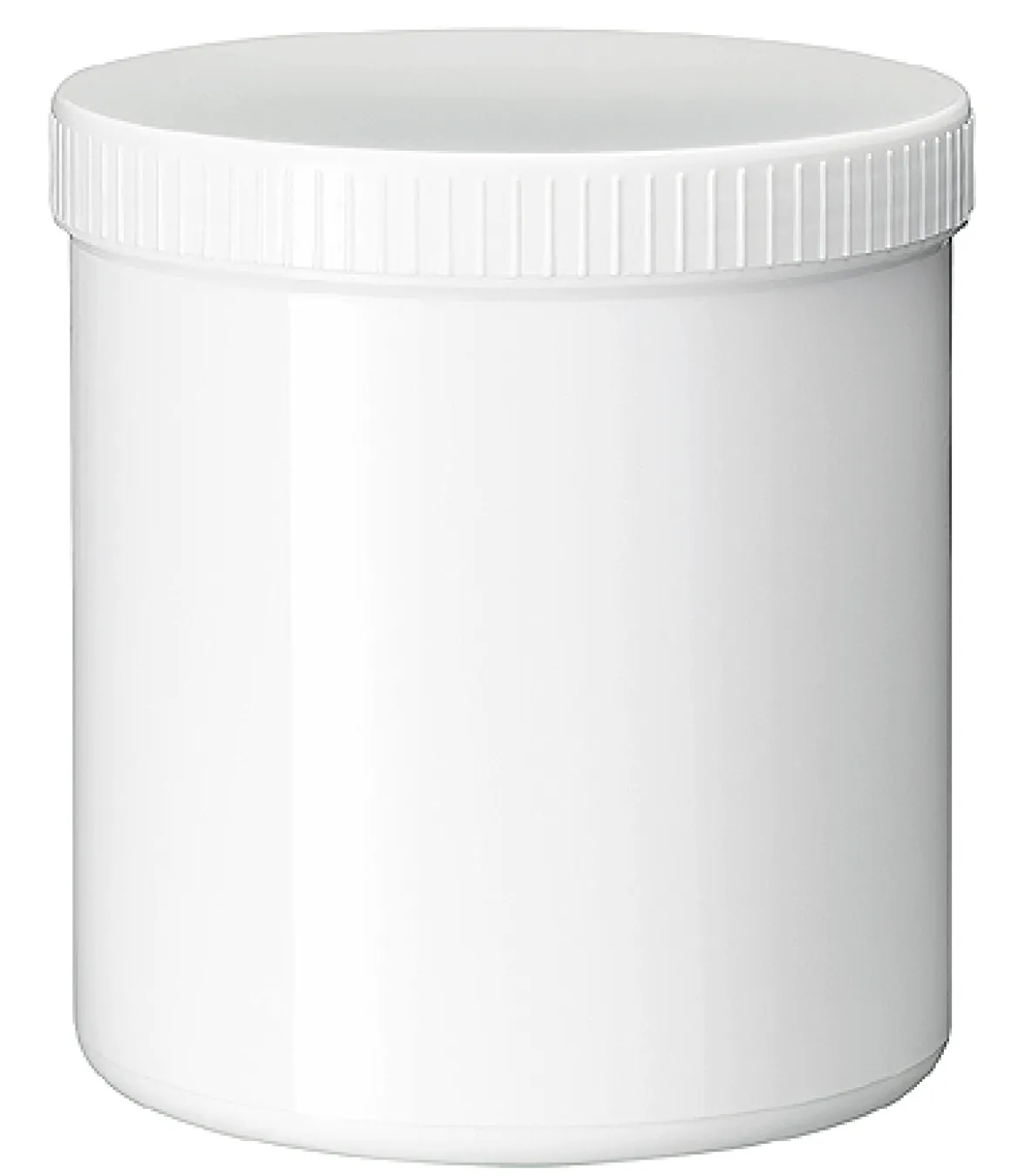 Blockland Zalfpot wit PP plastobel gedopt 1000ml