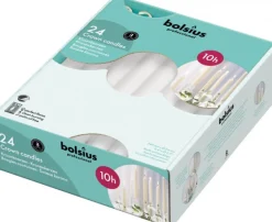 Clearance Bolsius Kroonkaars 240/24 wit