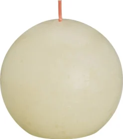 Bolsius Rustiek bolkaars shine 76 soft pearl