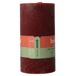 Bolsius Rustiekkaars shine 130/68 velvet red