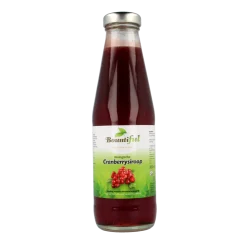 Bountiful Cranberrysiroop bio
