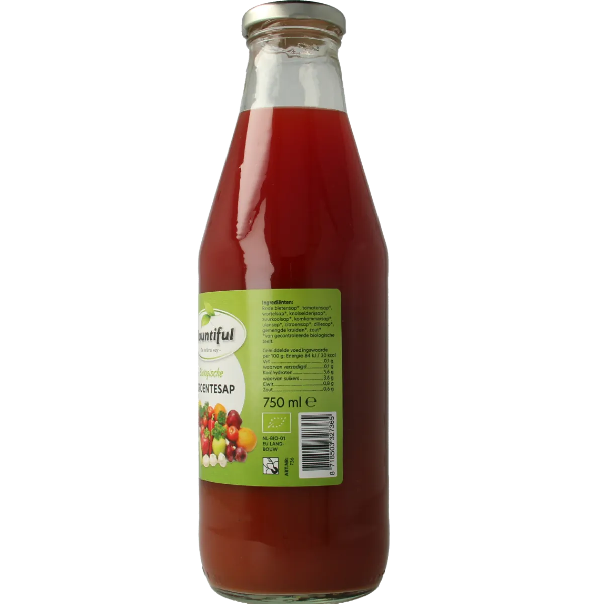 Outlet Bountiful Groentesap bio