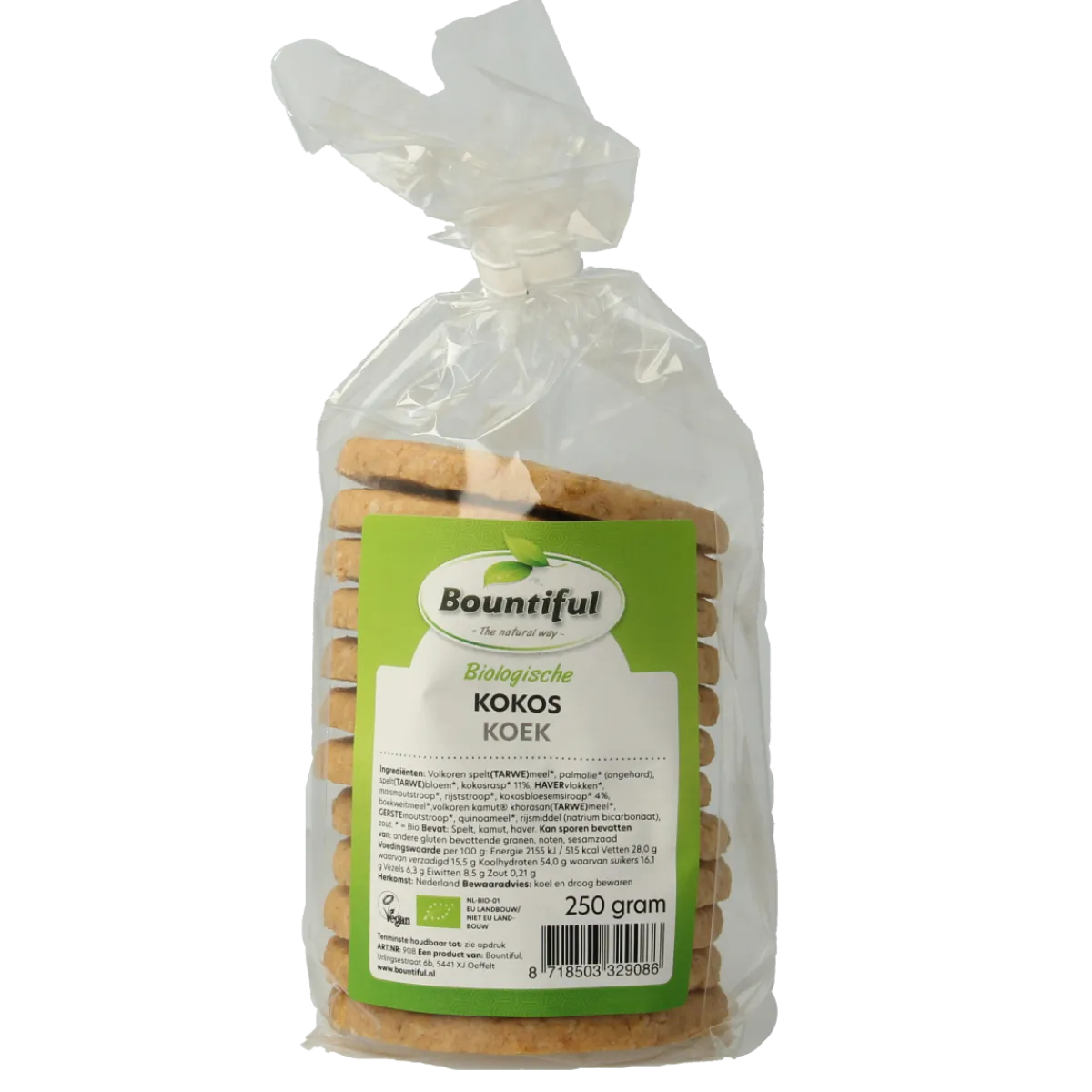 Outlet Bountiful Kokos koek bio