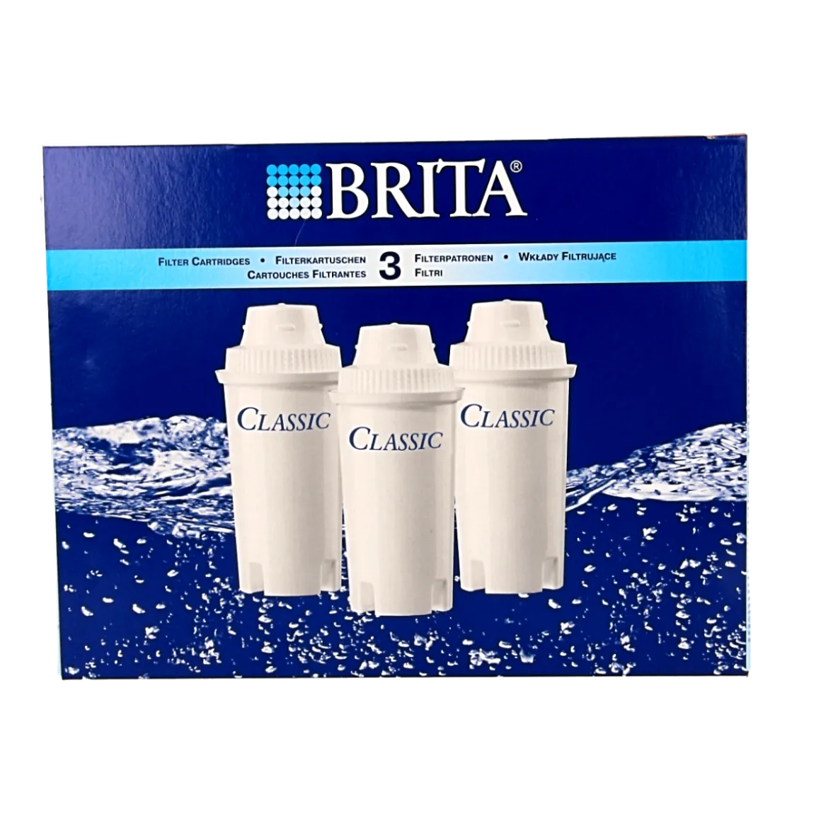 Brita Waterfilterpatroon classic 3-pack