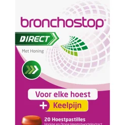 Hot Bronchostop Direct pastilles honing