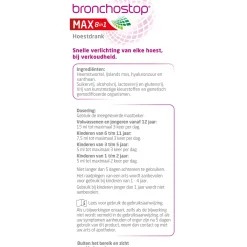 Outlet Bronchostop Hoestdrank max 8 in 1