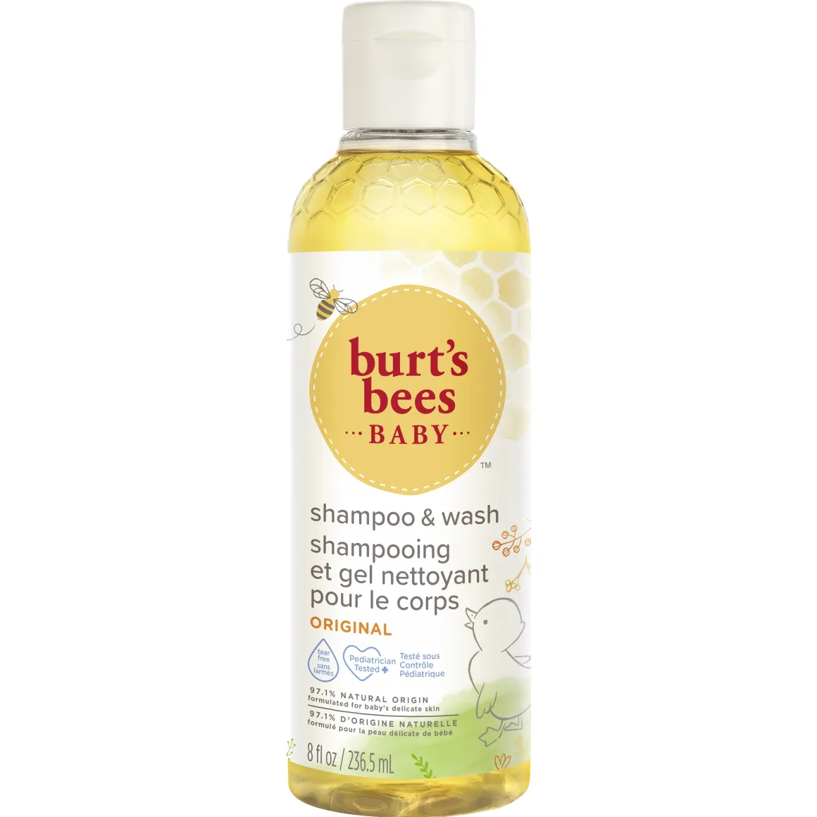 Burt's Bees Baby Bee shampoo & wash zeep