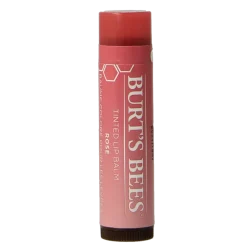 Burt's Bees Getinte lippenbalsem rose