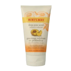 Burt's Bees Gezichtscrub peach & willowbark