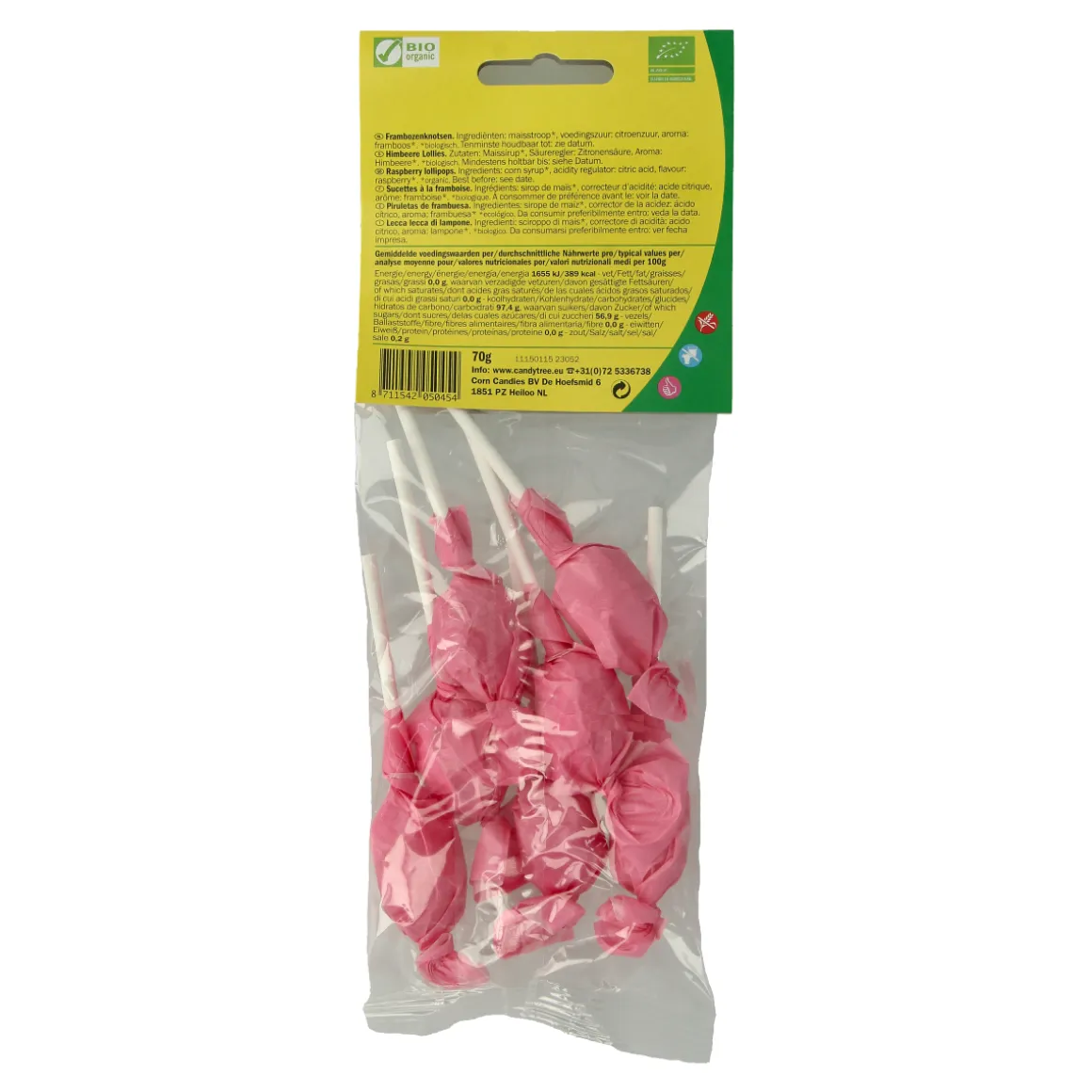 Candy Tree Frambozenknotsen bio
