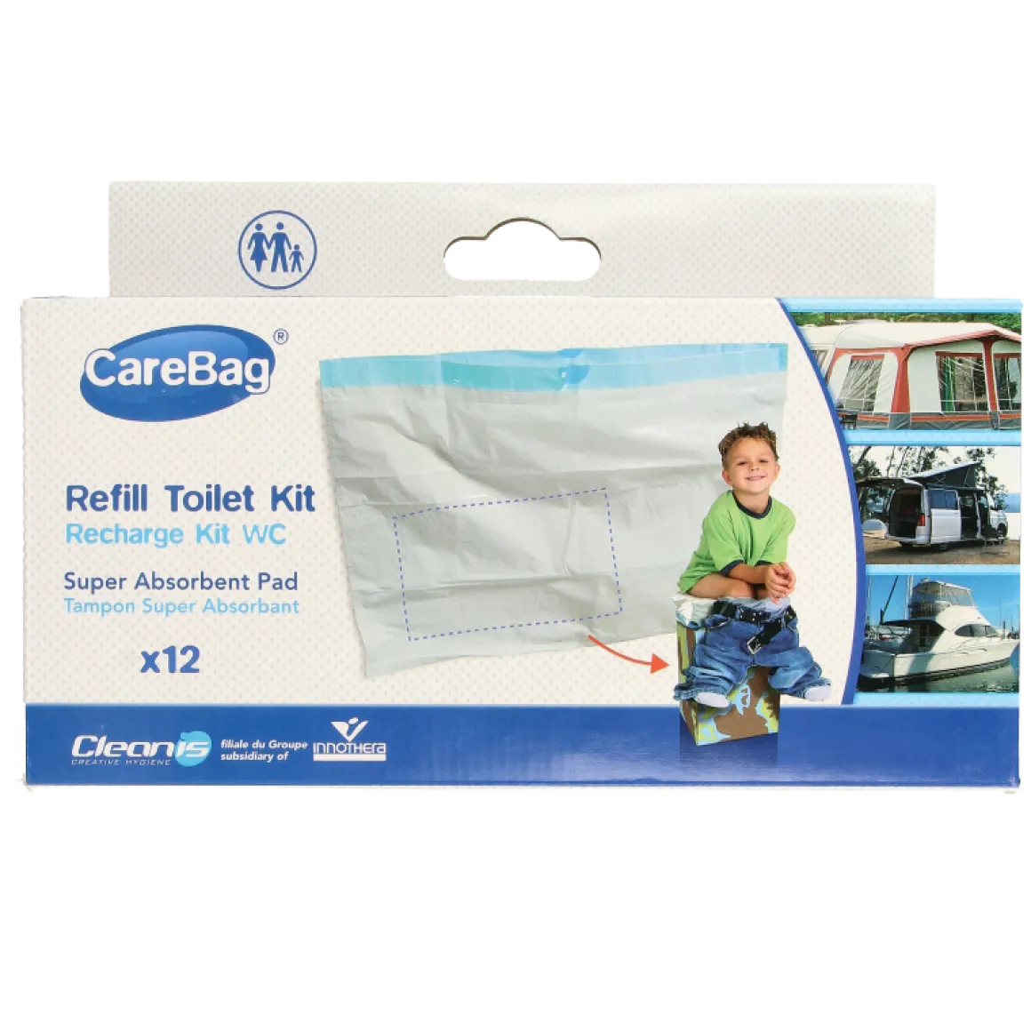 CareBag Meeneemtoilet navulzak