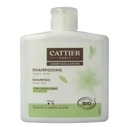 Outlet Cattier Shampoo vet haar groene klei