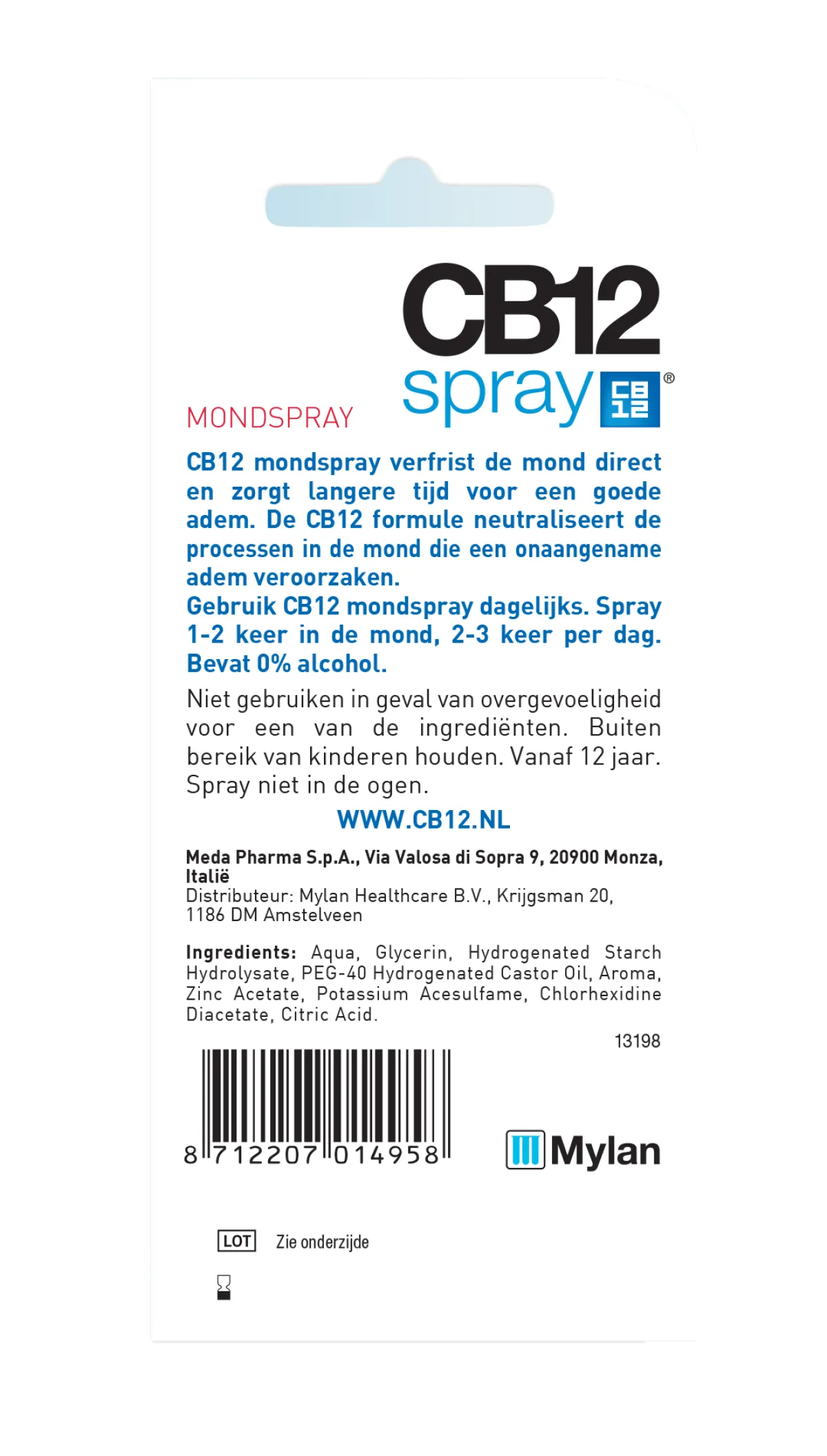 Sale CB12 Mondspray