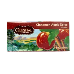 Hot Celestial Season Cinnamon apple spice herbal tea
