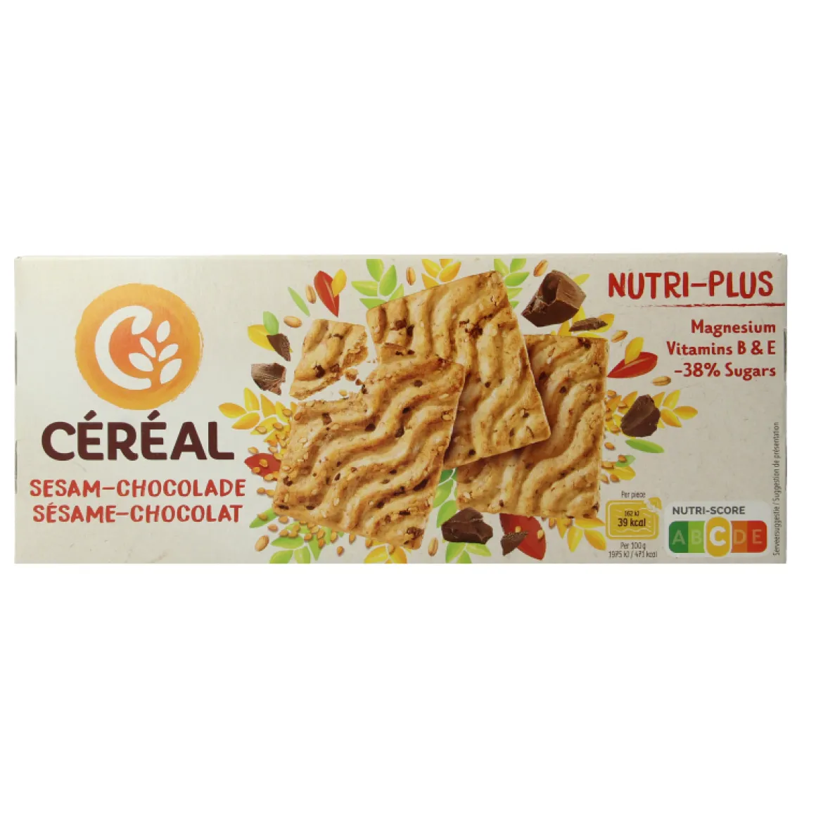 Cereal Koekjes sesam chocolade