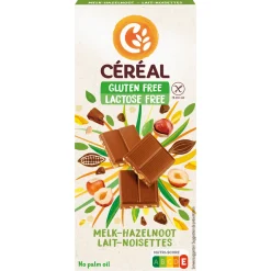 Cereal Melkchocolade hazelnoot glutenvrij