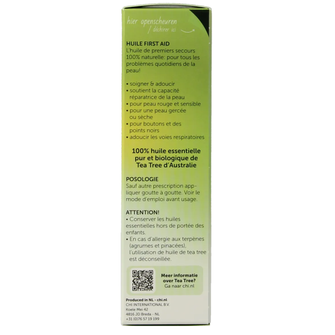Chi Tea tree (eerste hulp) bio