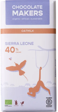 Chocolatemakers Little bee eather 40% vegan bio