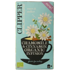 Clipper Chamomile & cinnamon organic infusion bio