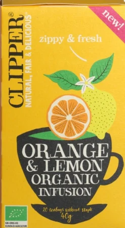 Hot Clipper Orange & lemon infusion bio