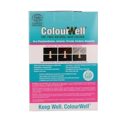 Colourwell 100% Natuurlijke haarkleuring mild zwart