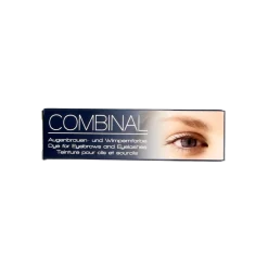 Combinal Wenkbrauwen wimperverf blauw/zwart