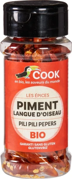 Cook Pili pili peppers bio