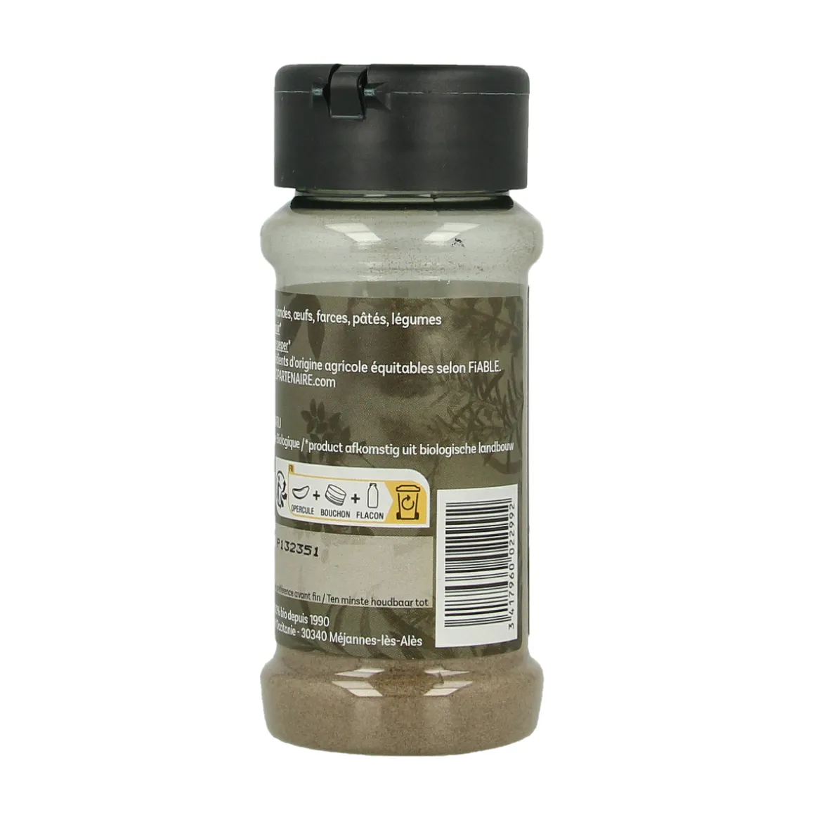 Cook Zwarte peper gemalen bio