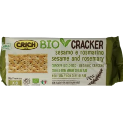 Crich Crackers sesam rozemarijn bio