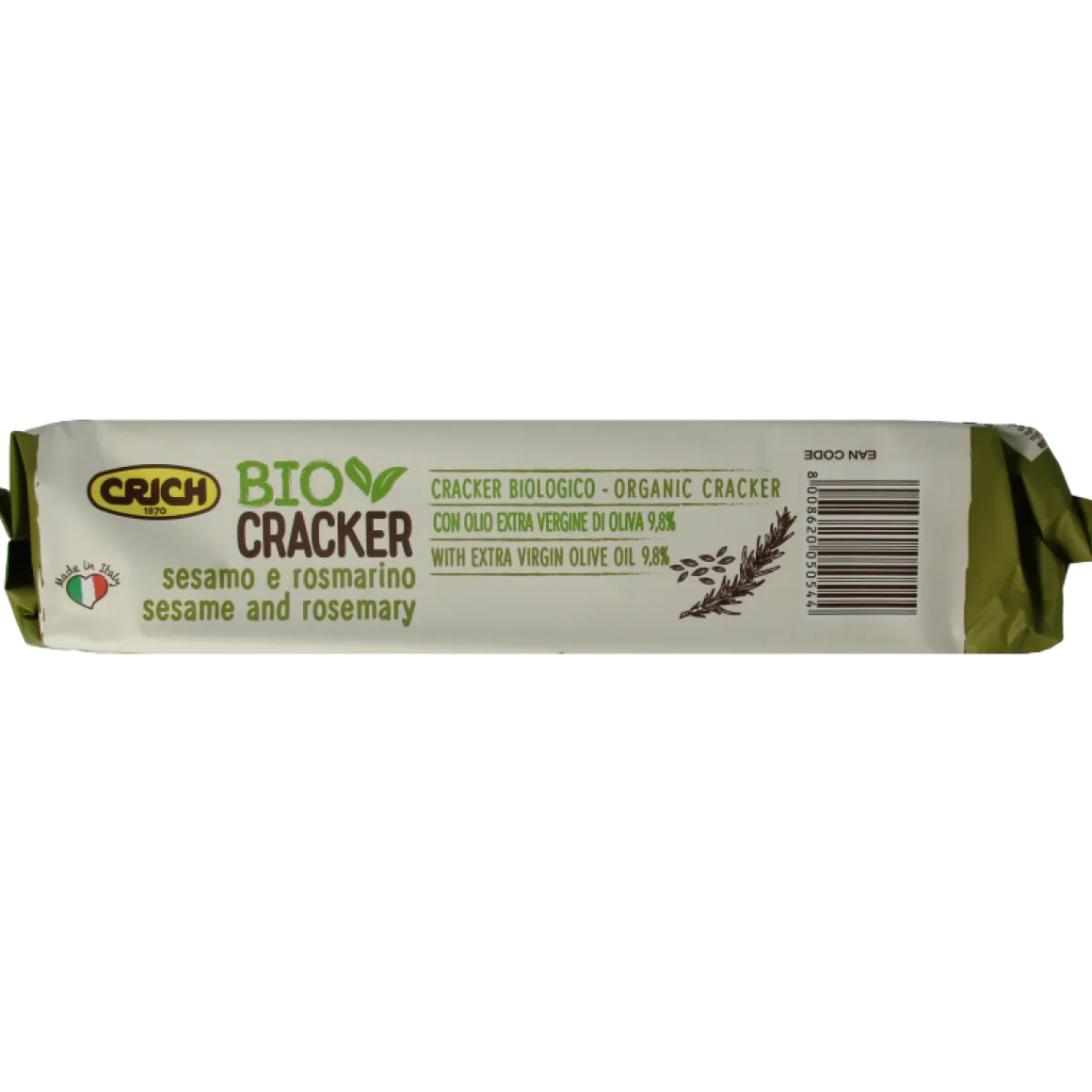 Crich Crackers sesam rozemarijn bio
