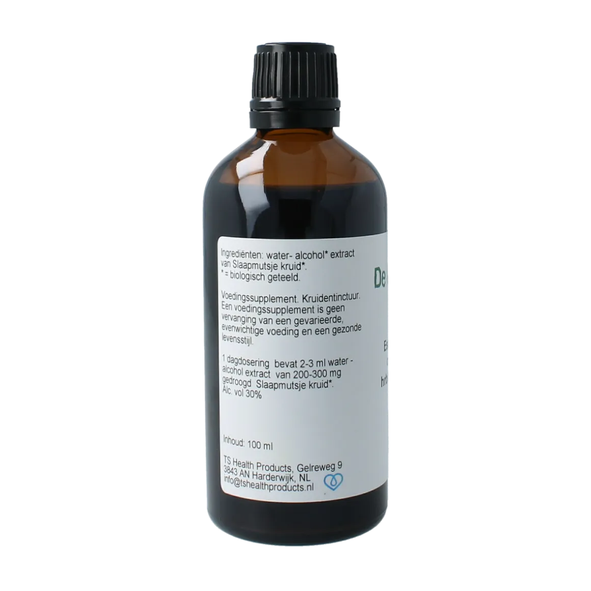 Cruydhof Eschscholtzia calif / slaapmutsje tinctuur bio