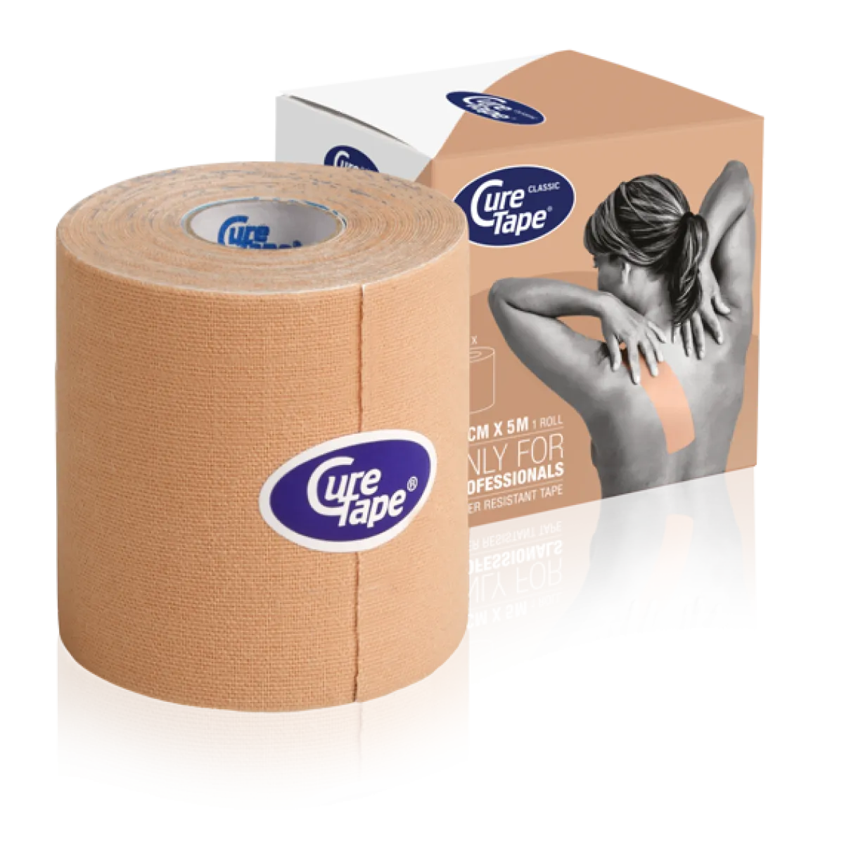 Cure Tape Kinesiotape beige 7.5cm x 5m