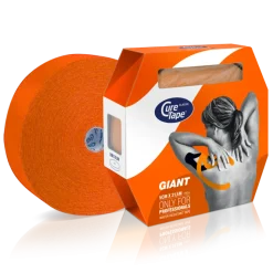 Clearance Cure Tape Kinesiotape giant oranje 5cm x 31.5m