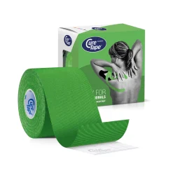 Cure Tape Kinesiotape groen 5cm x 5m