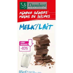 Damhert Chocoladetablet melk minder suikers