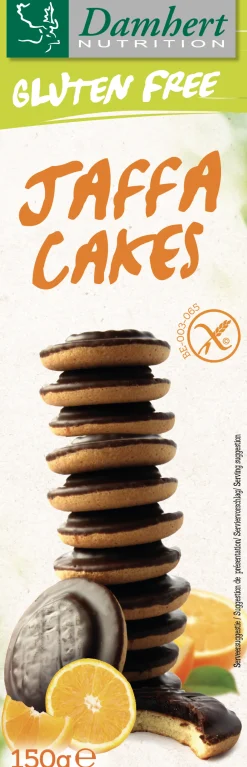 Damhert Jaffa cakes glutenvrij