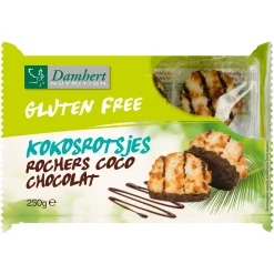 New Damhert Kokosrotsen chocolade glutenvrij