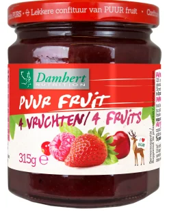 Best Damhert Puur fruit confituur vier vruchten
